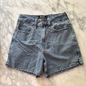 Hollister Blue Jean Shorts Classic Summer Style